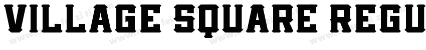 Village Square Regul字体转换